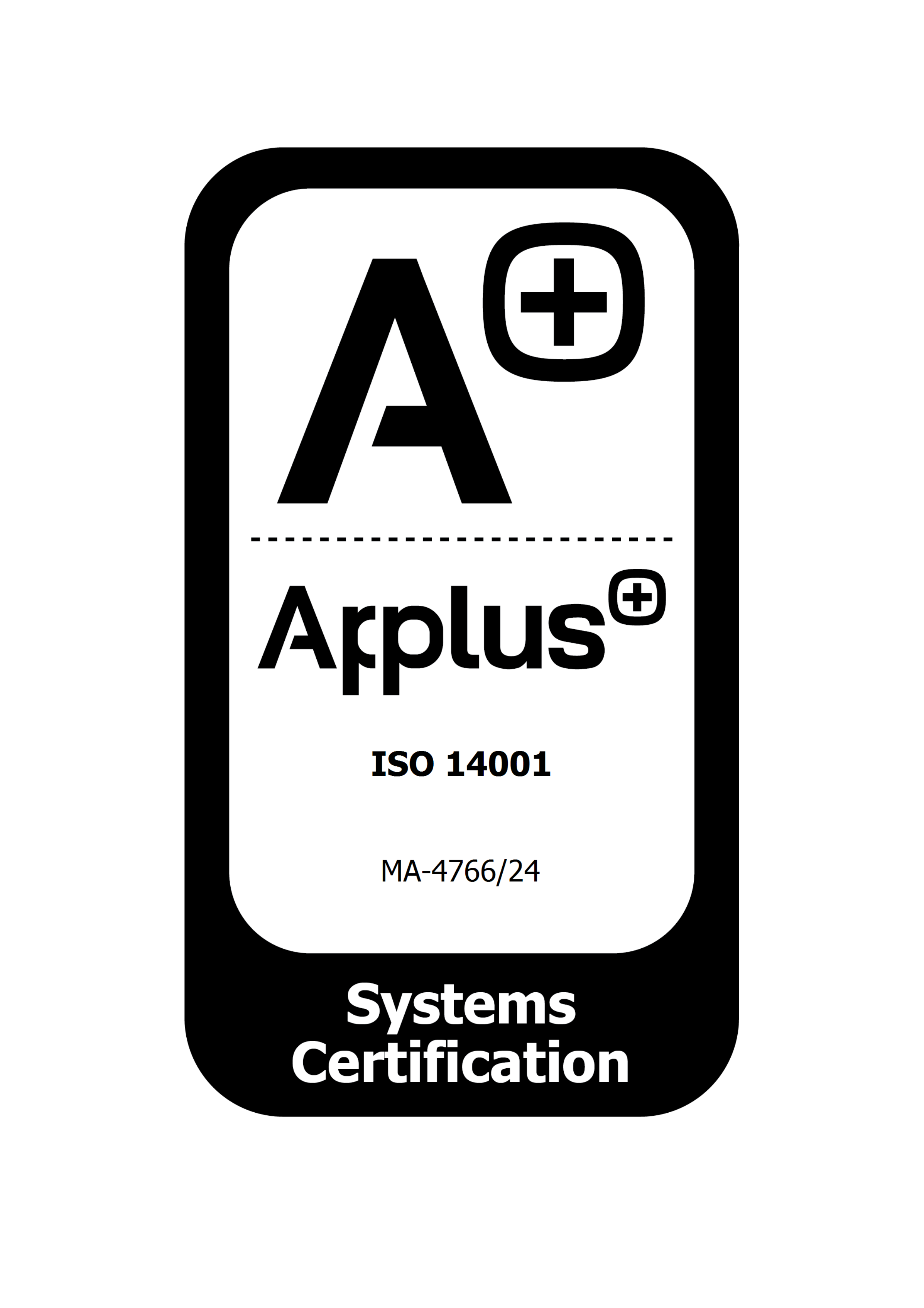 Certificación Applus+ ISO 14001