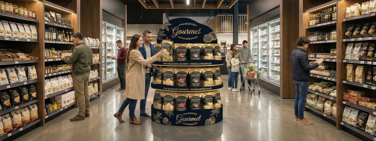Expositor eco-snacks